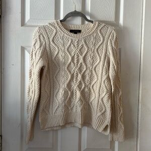 Banana Republic Cream Sweater Size Small